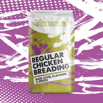 Rooster Regular Chicken Breading 12.5kg