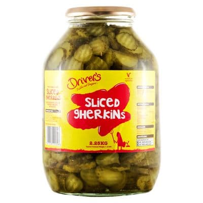 Sliced Pickled Gherkins 2.25kg