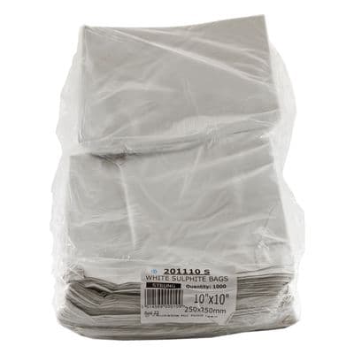 White Bags 10x10 x1000