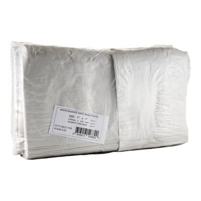 White Chip Bags 7x7 x1000