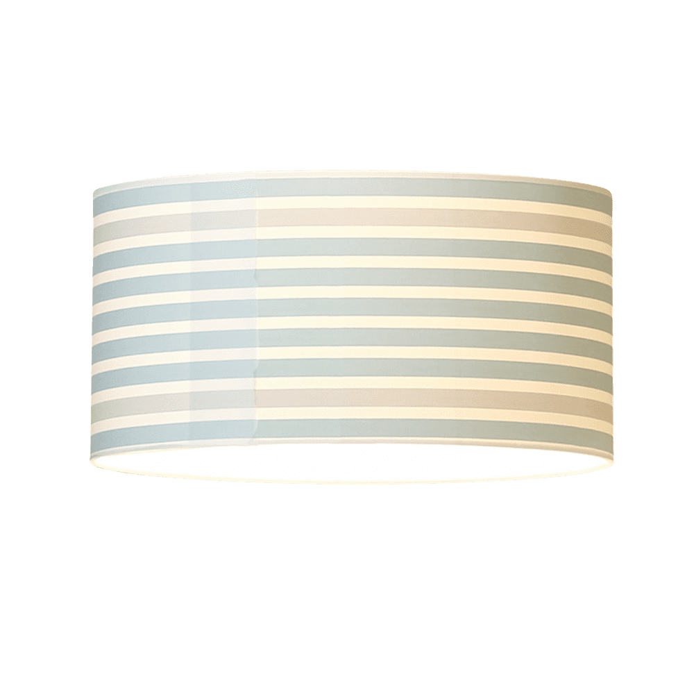 Romo Villa Nova Seabury Spearmint Grey Green Stripe Lamp Shade