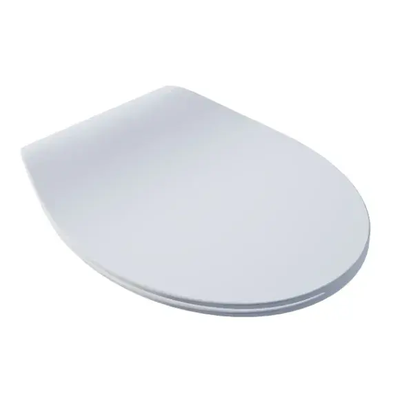 Bemis White Click & Clean Slim Slow Close Toilet Seat 2311CNCTF000