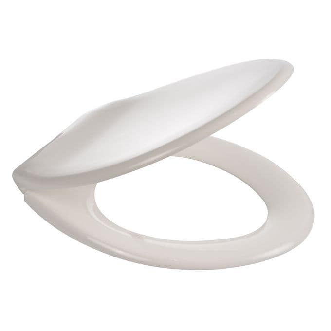 Celmac Sapphire White Toilet Seat