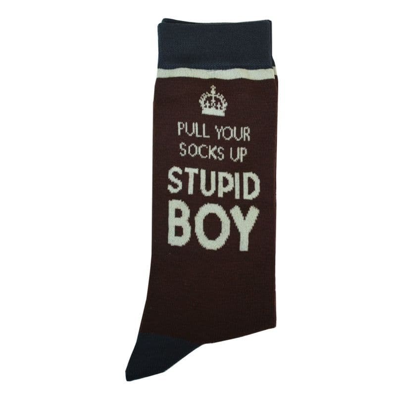 Dad s Army Socks Stupid Boy Pull Your Socks Up