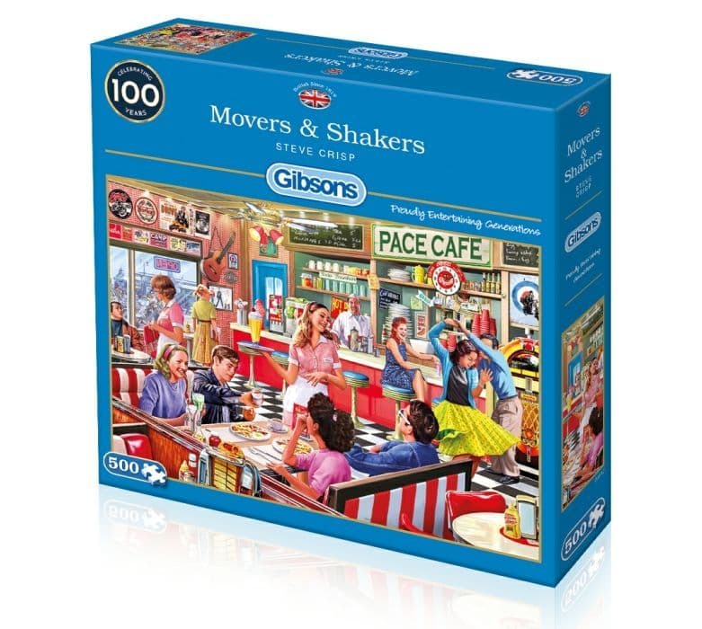 Gibsons Movers and Shakers 500 Piece Jigsaw Puzzle