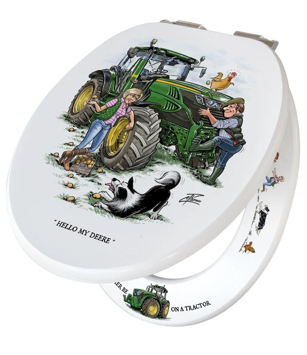 Looprints Tractor Soft Closing Toilet Seat