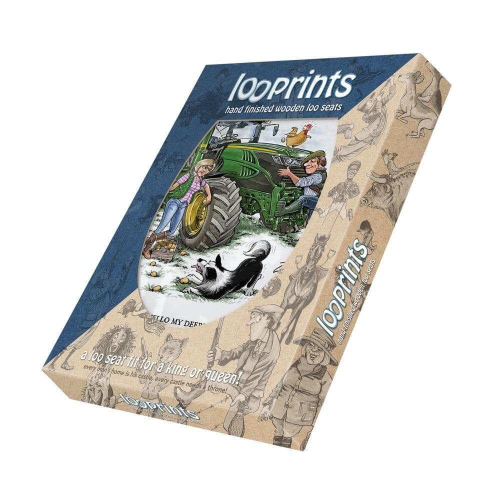 Looprints Tractor Soft Closing Toilet Seat