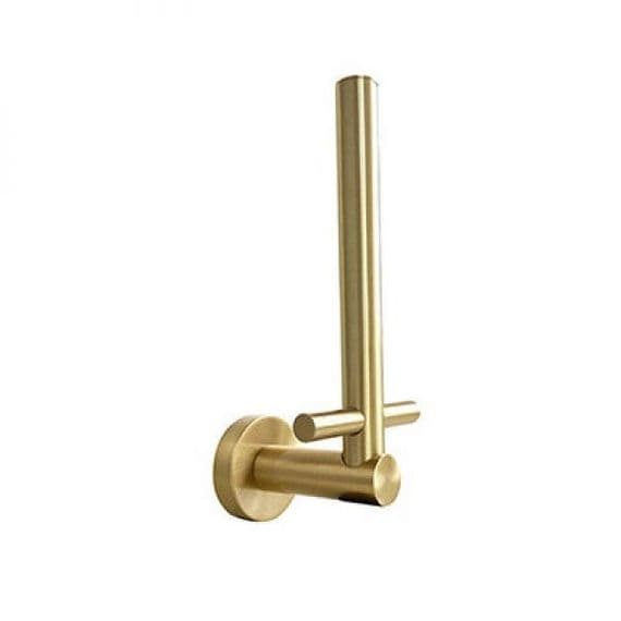 Miller Bond Brushed Brass Toilet Roll Holder MP