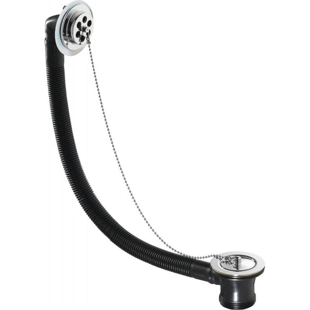 Pura Standard Bath Waste with Chrome Plug & Chain