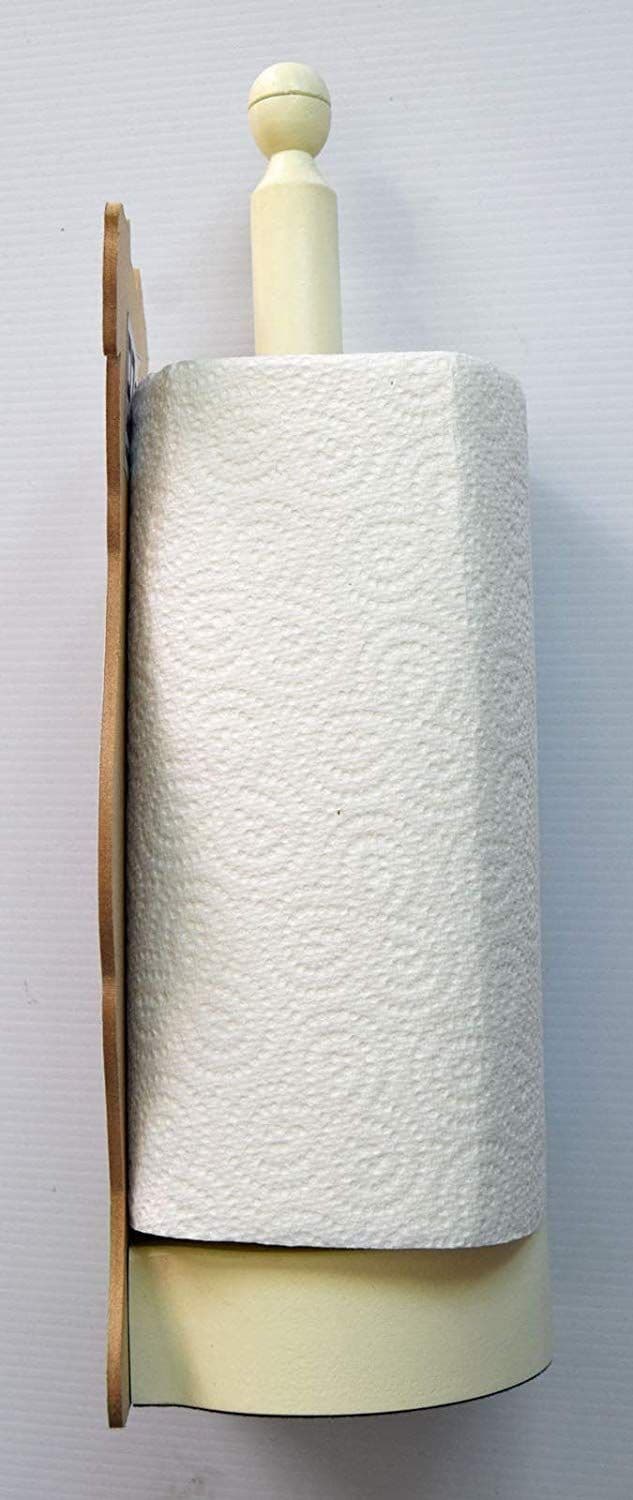 Romany Gypsy Caravan Green Kitchen Roll/Spare Toilet Roll Holder