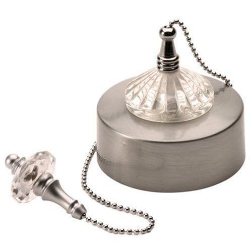 Satin Chrome Decorative Bathroom Ceiling Pull Switch FPK12XT48
