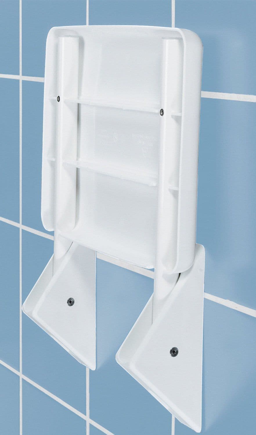 Wenko Secura White Folding Shower Seat