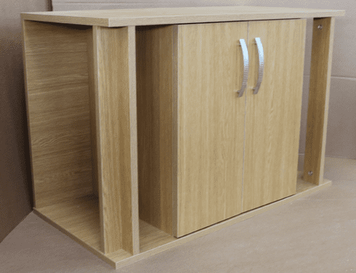 90cm  x 60cm x 45cm (36x24x18) Cabinet for Glass sided viv two doors 3ft