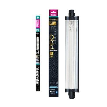 Arcadia LumenIZE Pro T5 UVB Kit, ShadeDweller 7% UV-B, 8 Watt