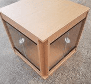 Corner Qube 90cm x 120cm x 90cm  (36x48x36) Flat Packed Vivarium 3ft