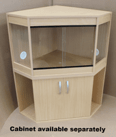 Panoramic Corner 75cm x45cm (30x18) Flat Packed Vivarium 2.5ft