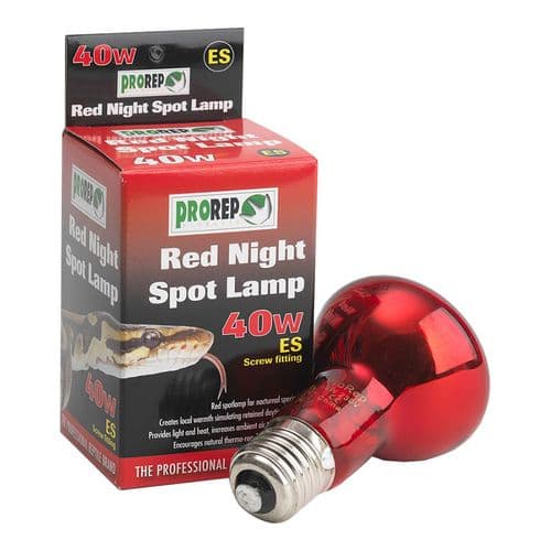 ProRep Red Night BC Spot Lamp 40W, 60W and 100W