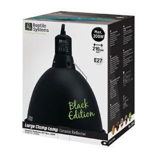 Reptile Systems Clamp Lamp Black Edition
