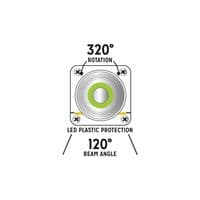 Reptile Systems New Dawn LED 9w and 13w – Horizontal Position – E27