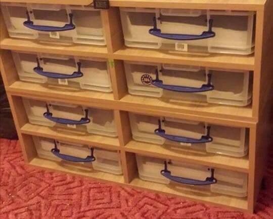 Rub Rack For 50 litre Really Useful Boxes (fully loaded with heating,stat and RUBs)