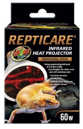 ZooMed Repticare Infrared Heat Projector 60w, 100w,150w