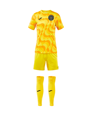 1-2-1 Football Goalkeeper Kit - Yellow