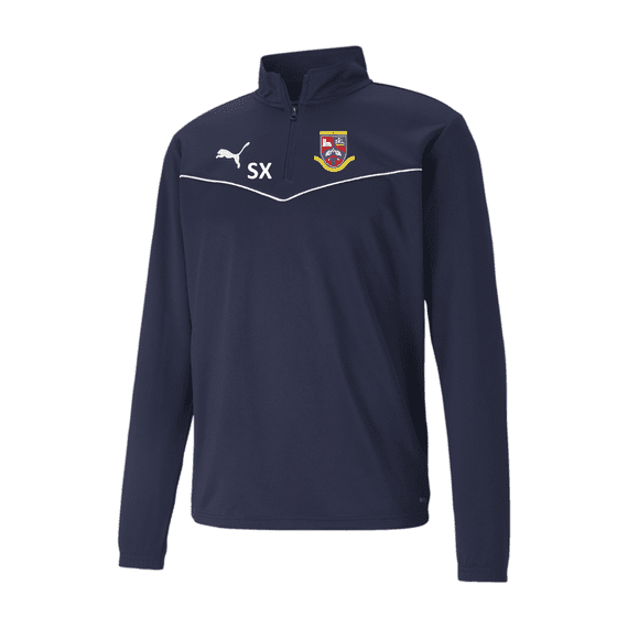 Burnham Ramblers Puma teamRISE 1/4 Zip Top