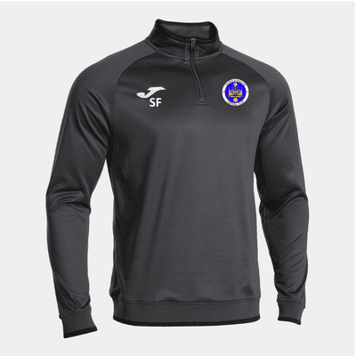 Crown & Anchor Half Zip Sweatshirt