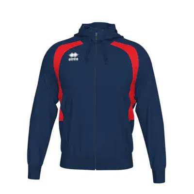 Errea Junior Aris Full Zip Hooded Jacket