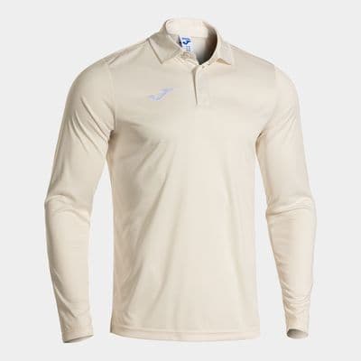 Joma Cricket Long Sleeve Polo Shirt