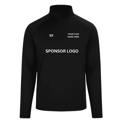 Performance Q-Zip - Club Badge and Initials