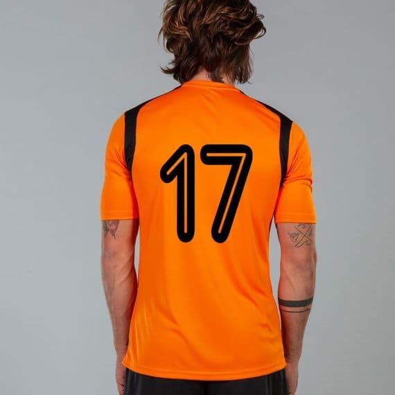 Printed Shirt Numbers