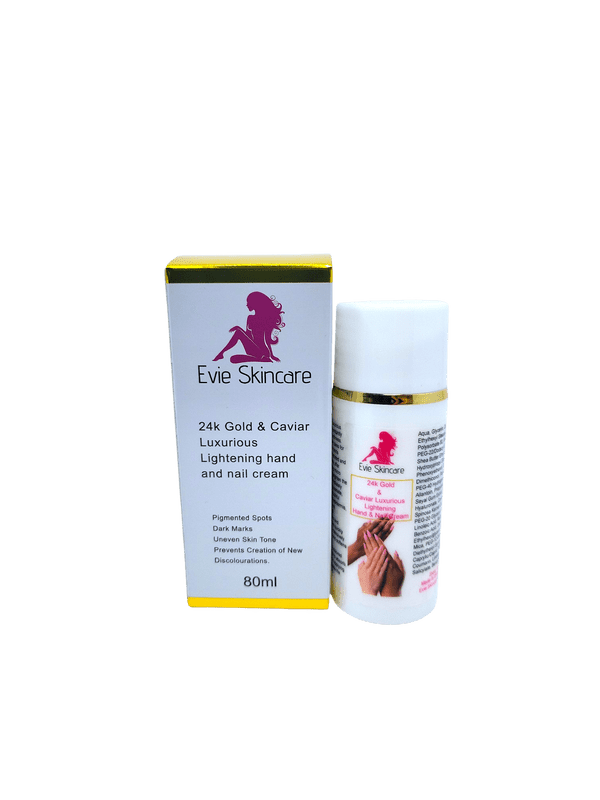 24k Gold & Caviar Luxurious Lightening hand and nail cream 80ml