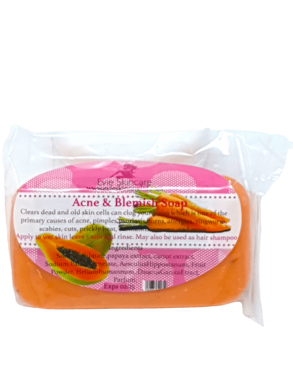 Evie Skincare Acne & Blemish Soap Carrot 75g