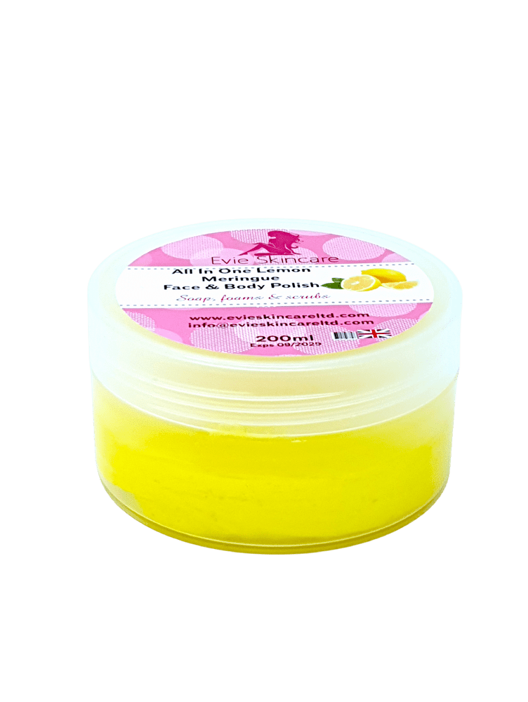 Evie Skincare All In One Face & Body exfoliator, cleanser &moisturiser 200ml