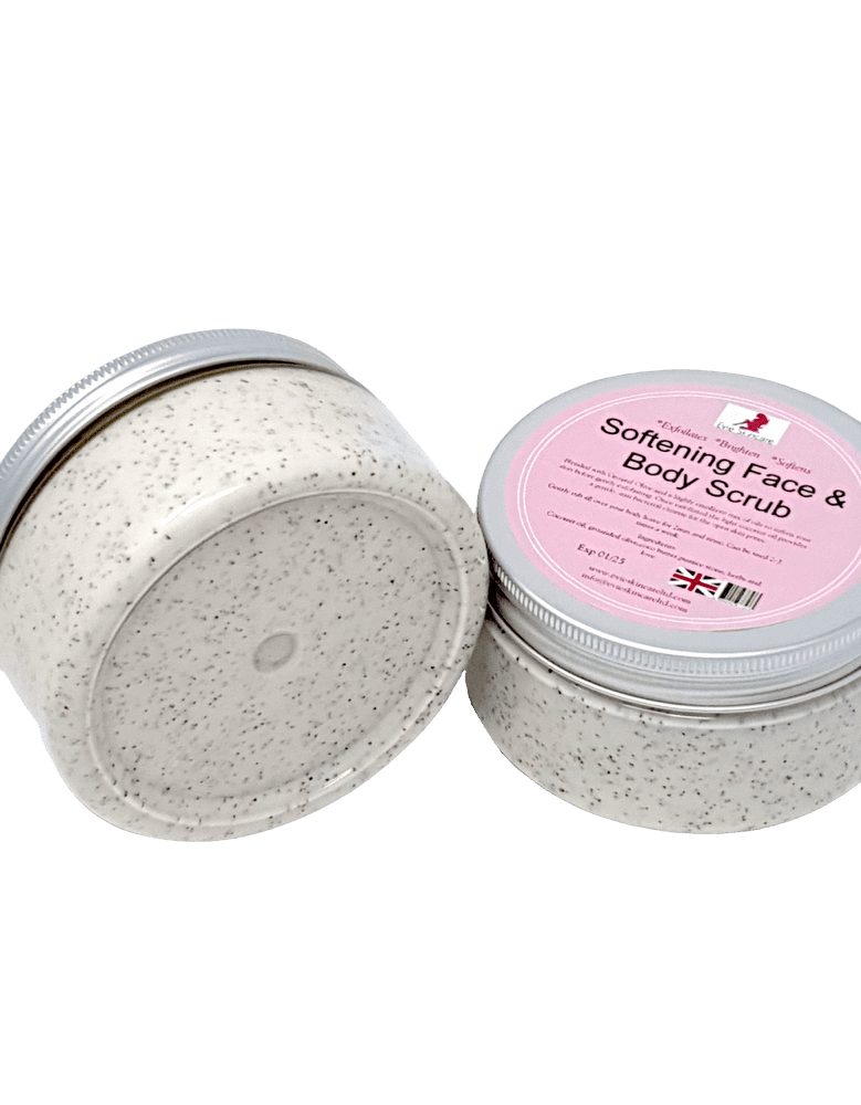 Evie Skincare Apricot & Lemon Meringue Exfoliating Face & Body Scrub 300ml