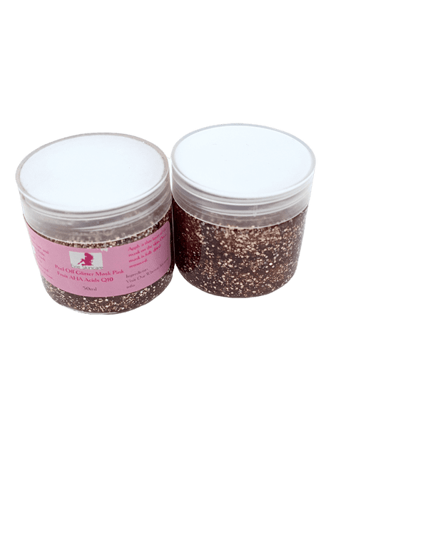 Evie Skincare Peel Off Mask with fruit AHA acids and Q10 Pink 50ml