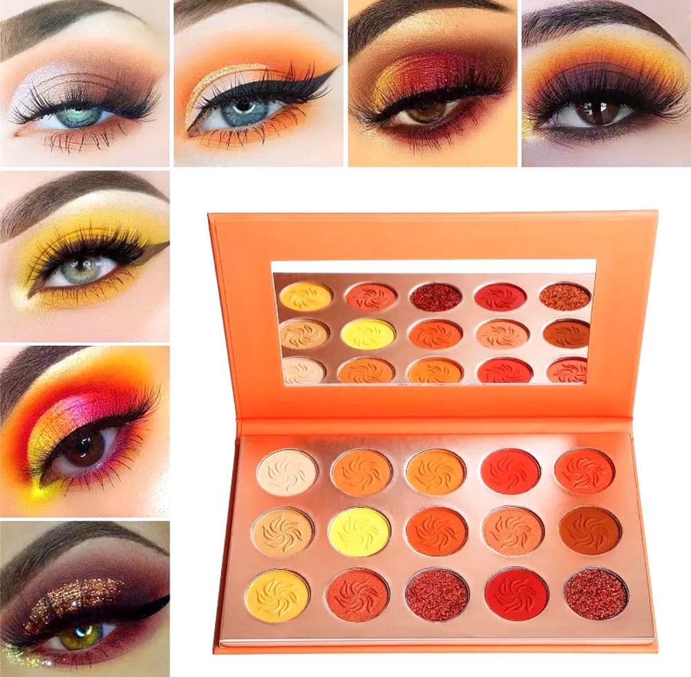 Shadows Orange Eye Shadow Orange