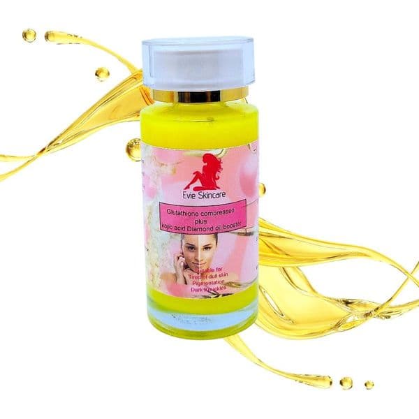 Glutathione compressed plus kojic acid Diamond oil booster 130ml