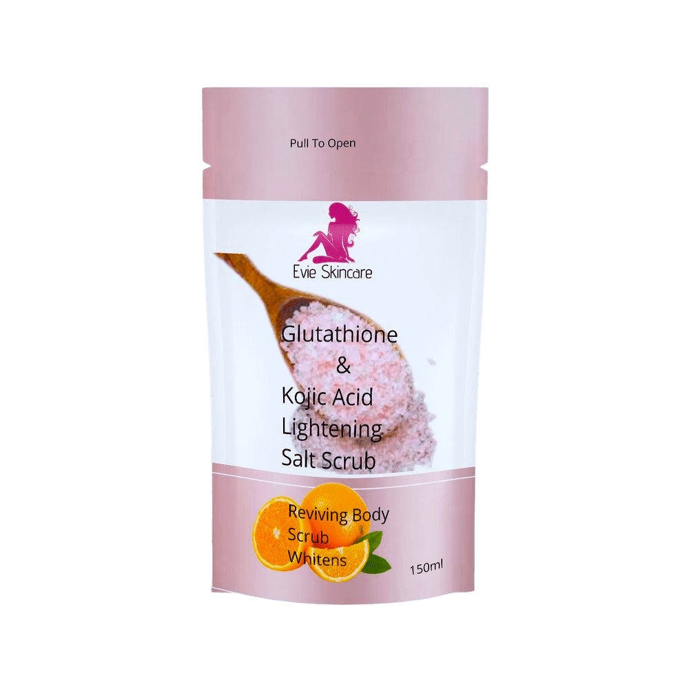 Glutathione & Kojic Acid Lightening Salt Scrub 130ml