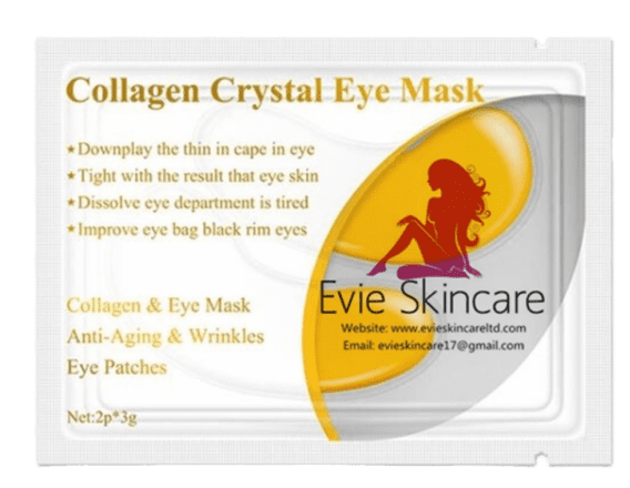 Luxury Crystal 24K Gold Gel Collagen Eye Mask Gold