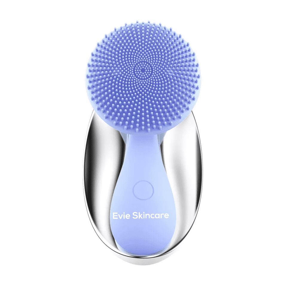 Rechargeable Facial Cleansing Brush / Exfoliator Blue