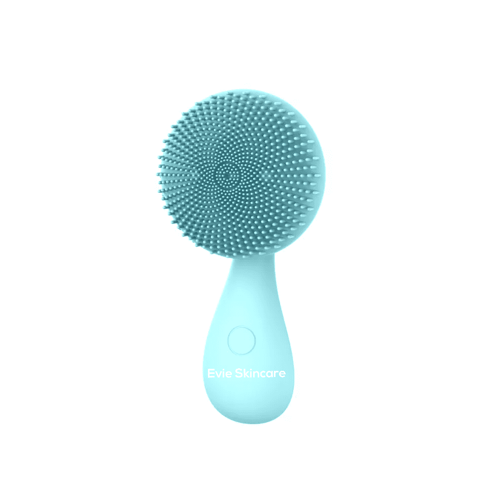 Rechargeable Facial Cleansing Brush / Exfoliator Green