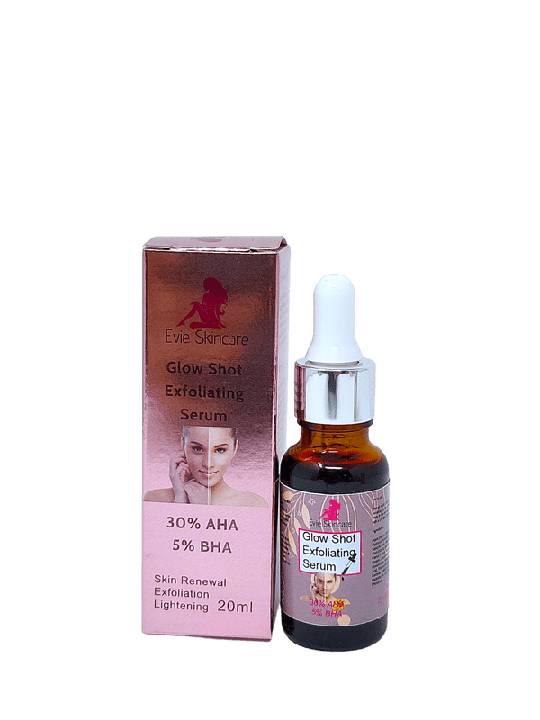 Rose Gold Glow Shot Exfoliating Serum with AHA & BHA 20ml