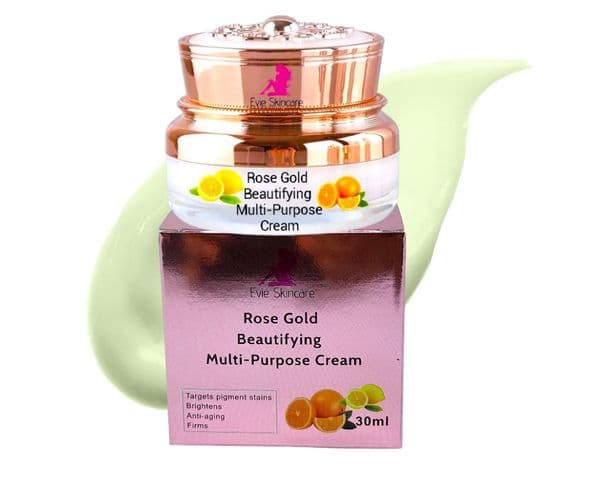 Rose Gold Multi Purpose Whitening Face Cream 30ml