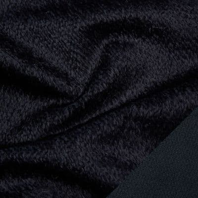 Black 12mm Mohair