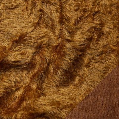 Golden Brown 16mm Mohair