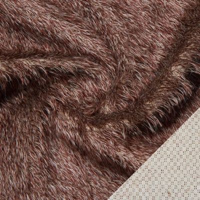Russet/Natural 25mm Mohair