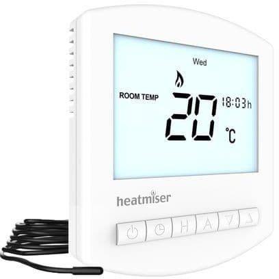 Heatmiser Electric Floor Heating Programmable Thermostat - 230volt