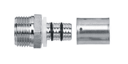 Male Straight Union 32mm - 1"